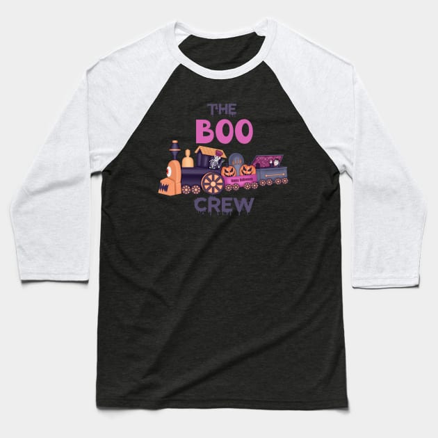 The boo crew new halloween Baseball T-Shirt by trendybestgift